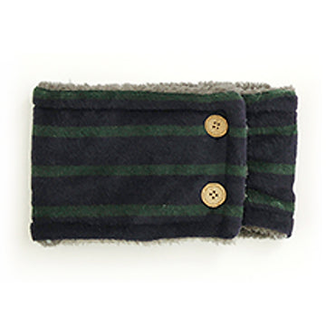 ボーダー柄ネイビーグリーン