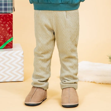 SERAPH Fluffy Cable Jacquard Pants