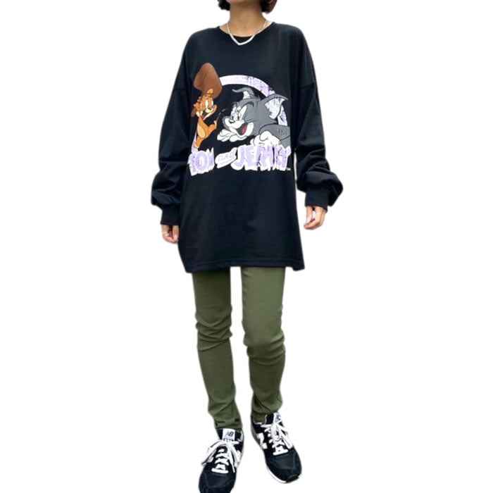 TOM&amp;JERRY Tom and Jerry Women's Long Sleeve T-Shirt