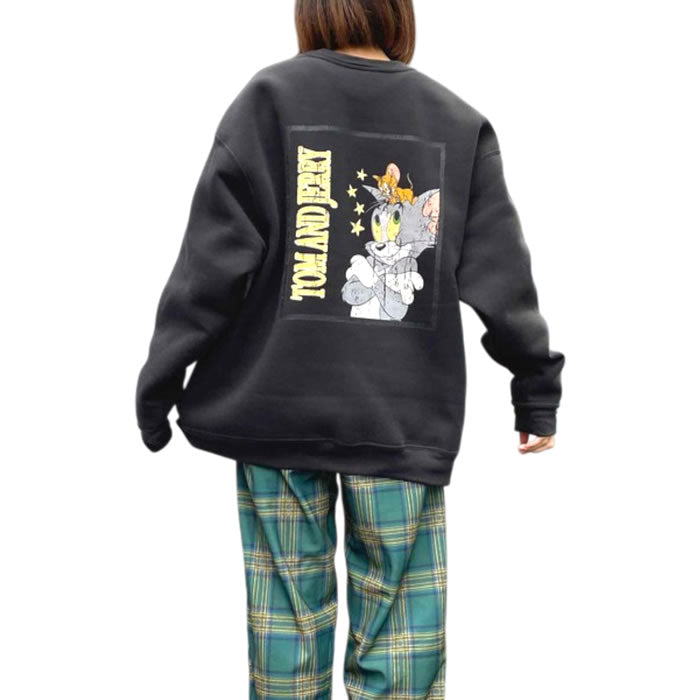 TOM&amp;JERRY Tom and Jerry Women's Fleece-Lined Sweatshirt