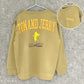 Tom and Jerry back print big sweatshirt