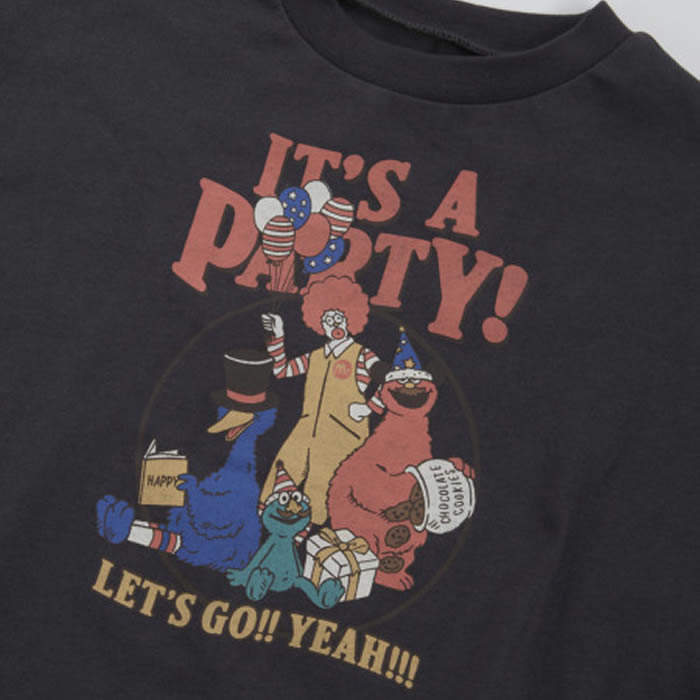 Ocean＆Ground IT'S PARTYプリントTシャツ