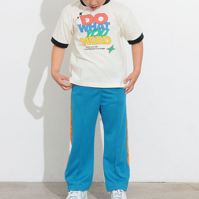 メッシュジャージラインパンツ