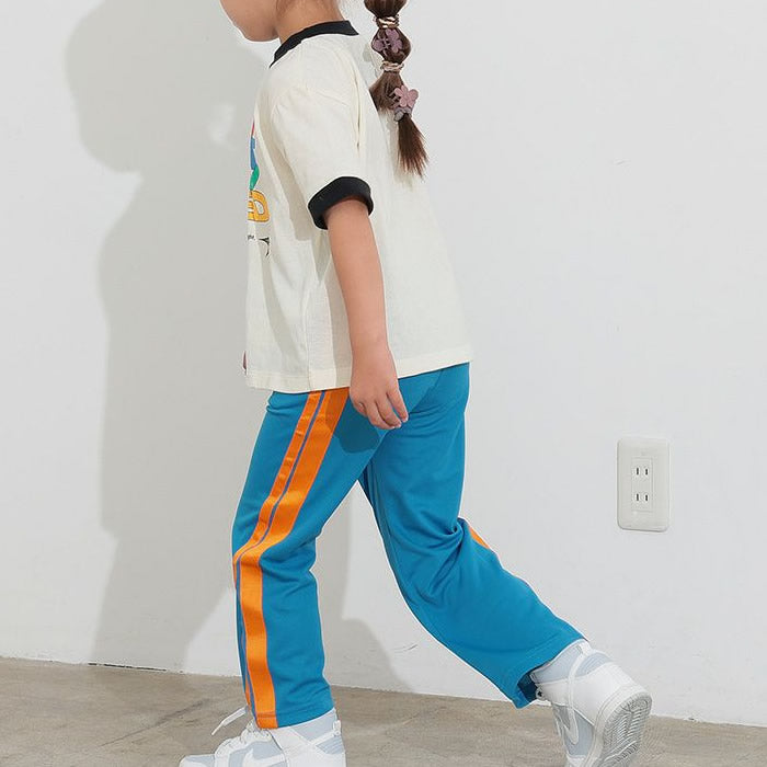 メッシュジャージラインパンツ