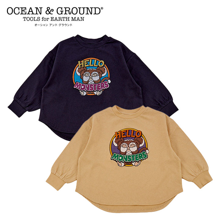 ocean&ground HELLO MONSTERSプリントTシャツ