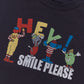 ocean&ground SMILE PLEASEプリントTシャツ
