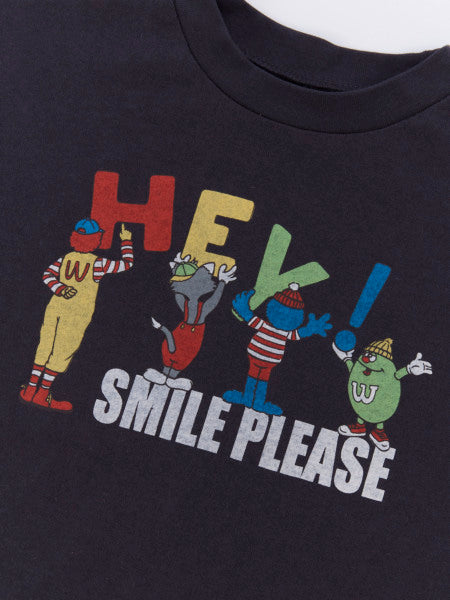 ocean&ground SMILE PLEASEプリントTシャツ