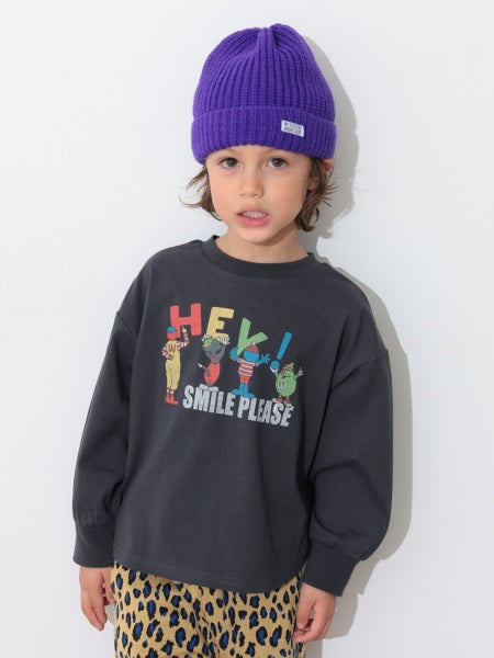 ocean&ground SMILE PLEASEプリントTシャツ
