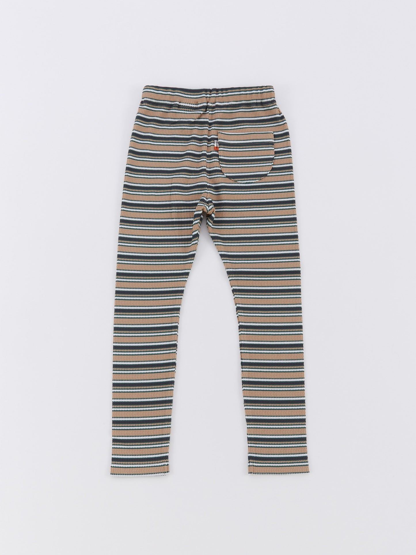 ocean&ground ストレッチワッフルボーダーレギンス