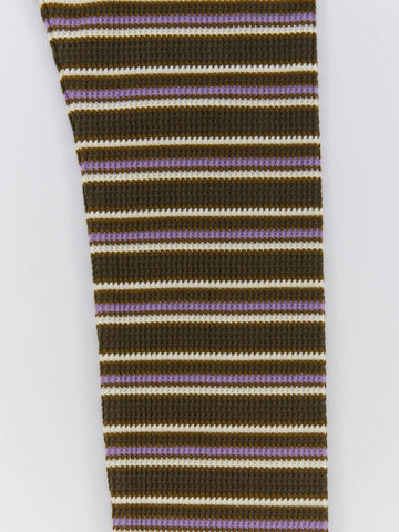 ocean&ground ストレッチワッフルボーダーレギンス