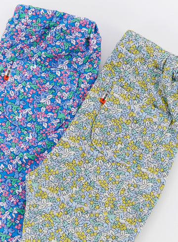 ocean&ground フラワーフレアパンツ