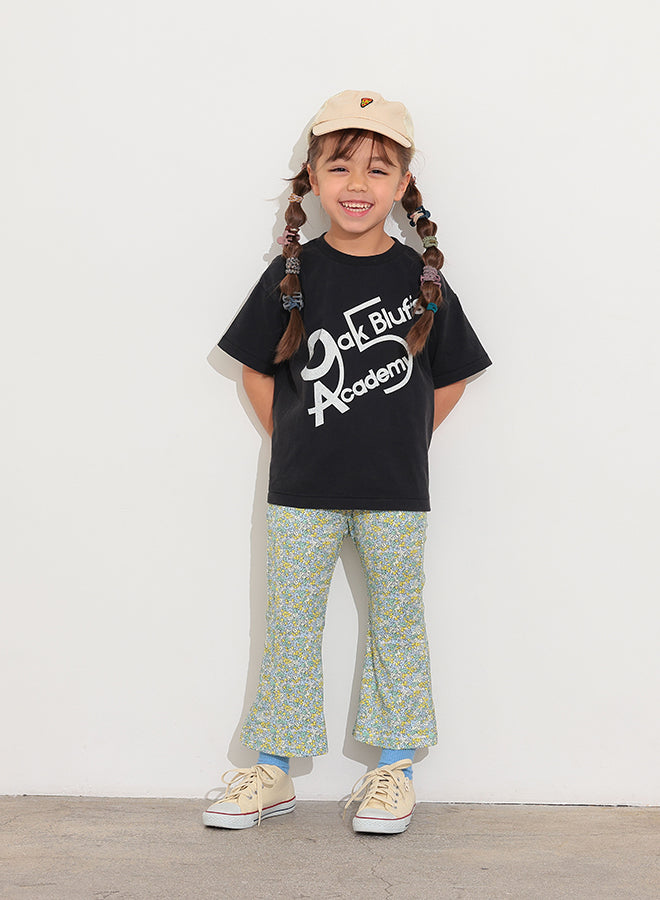 ocean&ground フラワーフレアパンツ