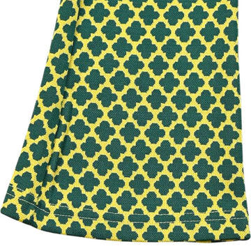 ocean&ground フラワージャガード フレアパンツ