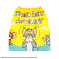 Wrap towel for kids, 60cm, for school, for children, for pool, for the sea, for bath towels