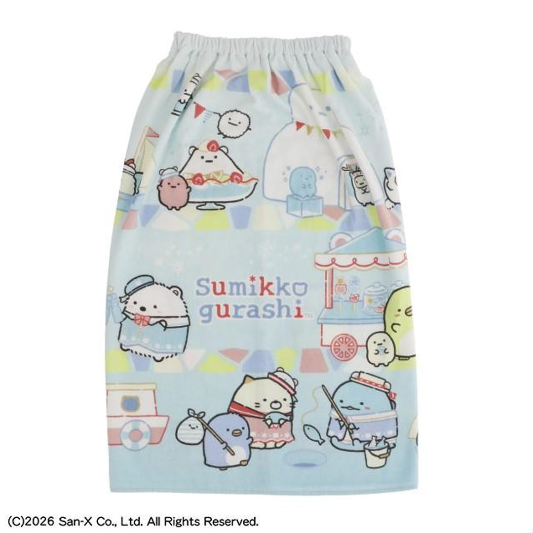Wrap towel for kids, 80cm, for school, for children, for pool, for the sea, for beach towels, for bath towels