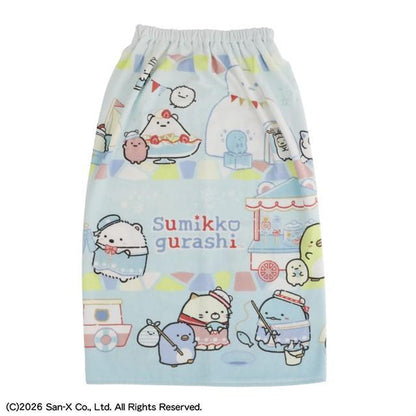 Wrap towel for kids, 80cm, for school, for children, for pool, for the sea, for beach towels, for bath towels
