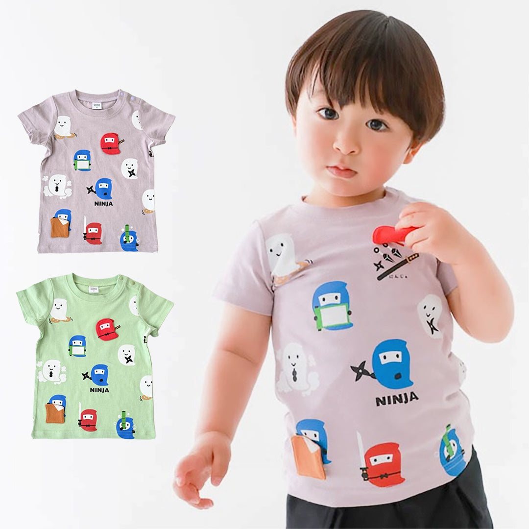 CHEEK ROOM おばけ忍者Tシャツ