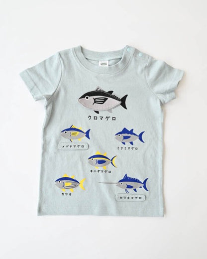 CHEEK ROOM いろいろマグロTシャツ