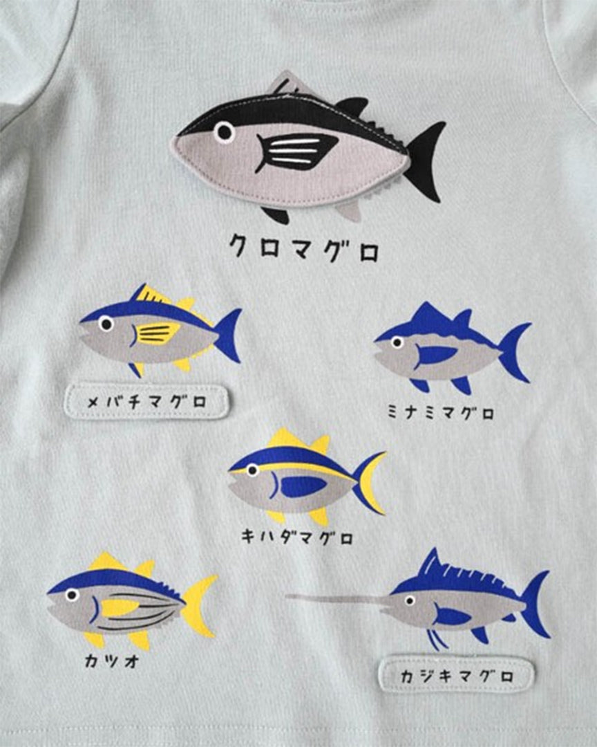CHEEK ROOM いろいろマグロTシャツ