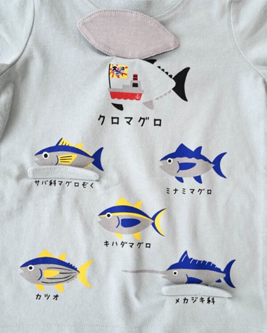 CHEEK ROOM いろいろマグロTシャツ