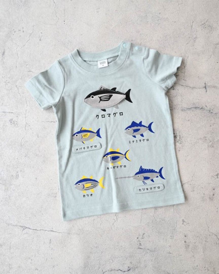 CHEEK ROOM いろいろマグロTシャツ