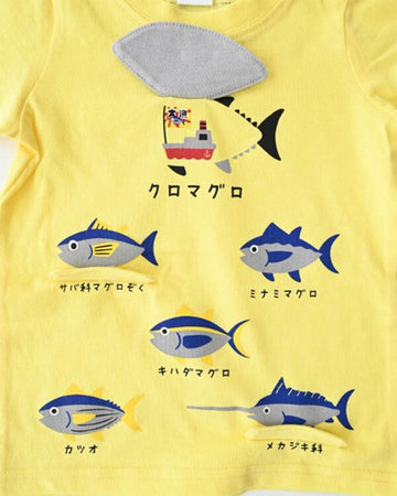 CHEEK ROOM いろいろマグロTシャツ