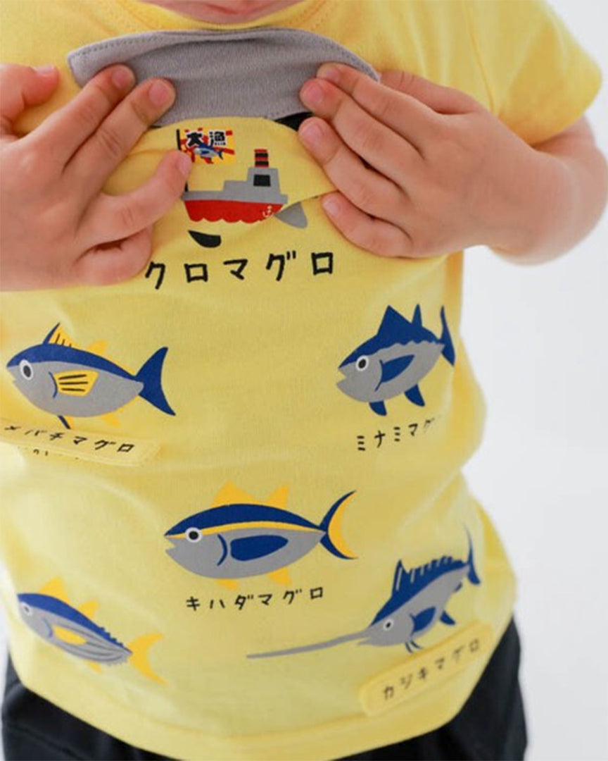CHEEK ROOM いろいろマグロTシャツ