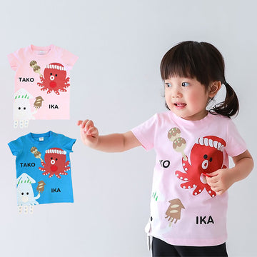 CHEEK ROOM たこ焼き いか焼き Tシャツ