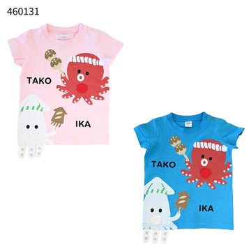 CHEEK ROOM たこ焼き いか焼き Tシャツ