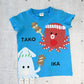 CHEEK ROOM たこ焼き いか焼き Tシャツ