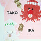 CHEEK ROOM たこ焼き いか焼き Tシャツ