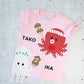 CHEEK ROOM たこ焼き いか焼き Tシャツ