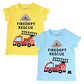 CHEEK ROOM 消防車 Tシャツ