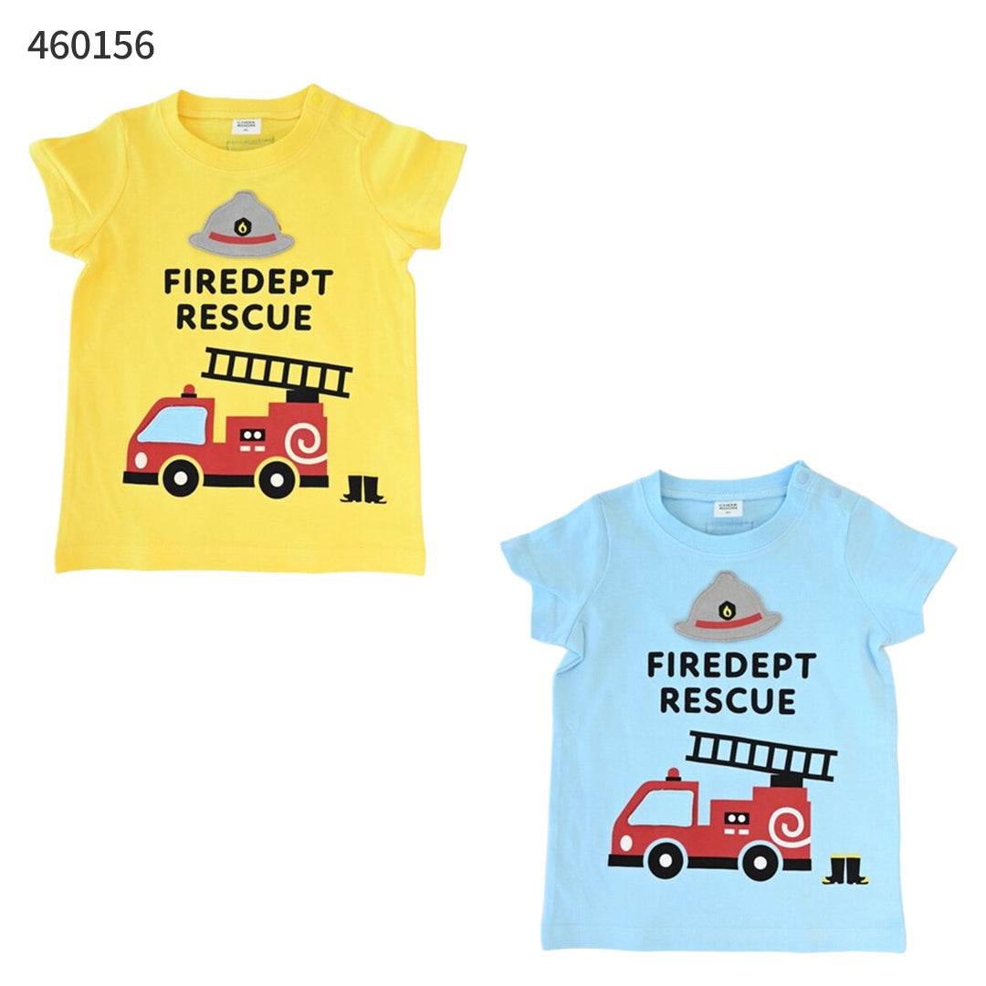 CHEEK ROOM 消防車 Tシャツ