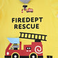 CHEEK ROOM 消防車 Tシャツ