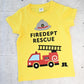 CHEEK ROOM 消防車 Tシャツ