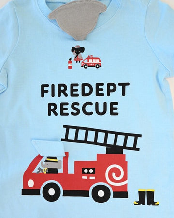 CHEEK ROOM 消防車 Tシャツ