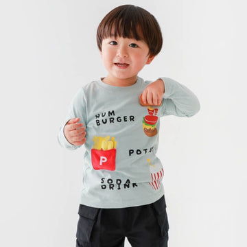 CHEEK ROOM キッズセットロングTシャツ