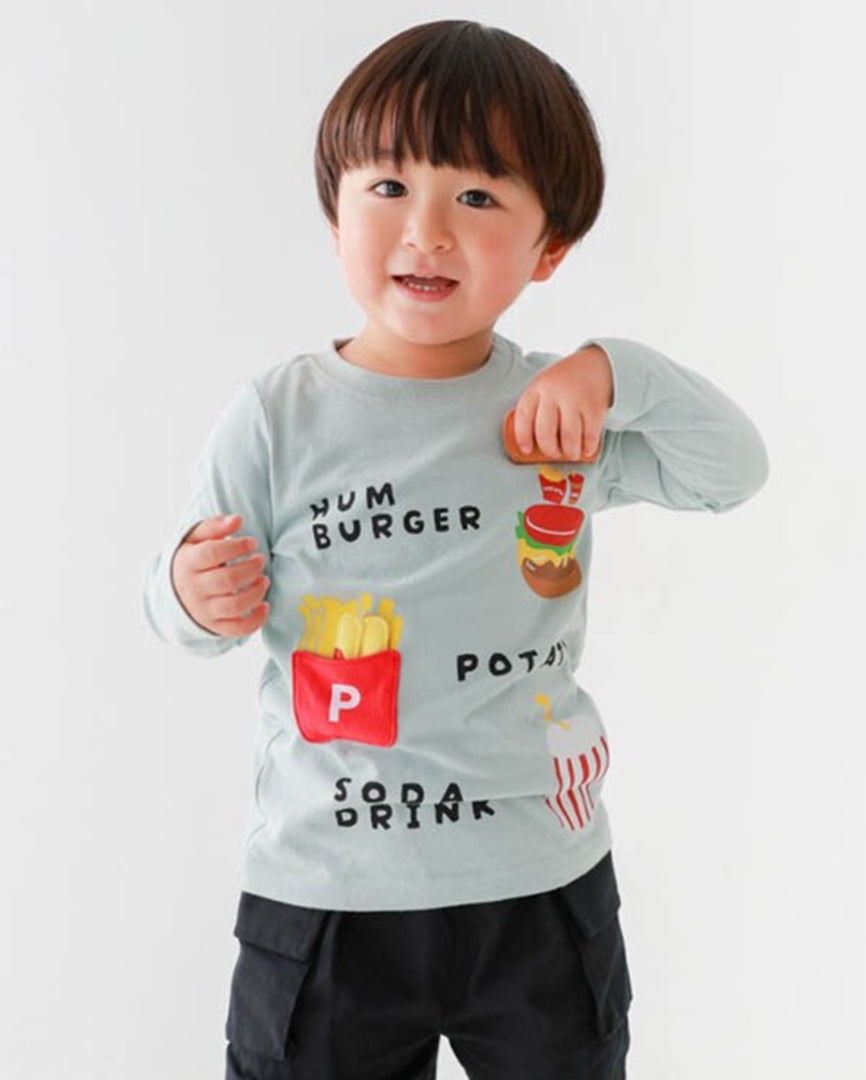 CHEEK ROOM キッズセットロングTシャツ