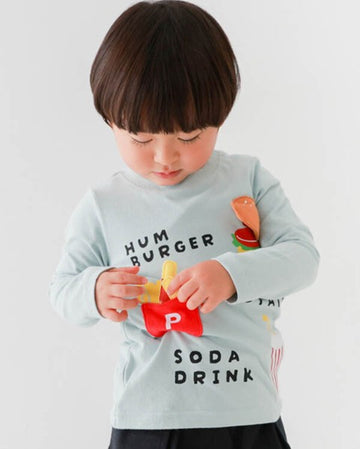 CHEEK ROOM キッズセットロングTシャツ