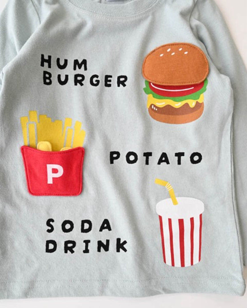 CHEEK ROOM キッズセットロングTシャツ