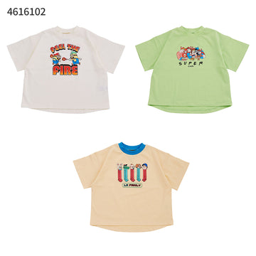 ocean&ground FUN! FUN! FUN!プリントTシャツ