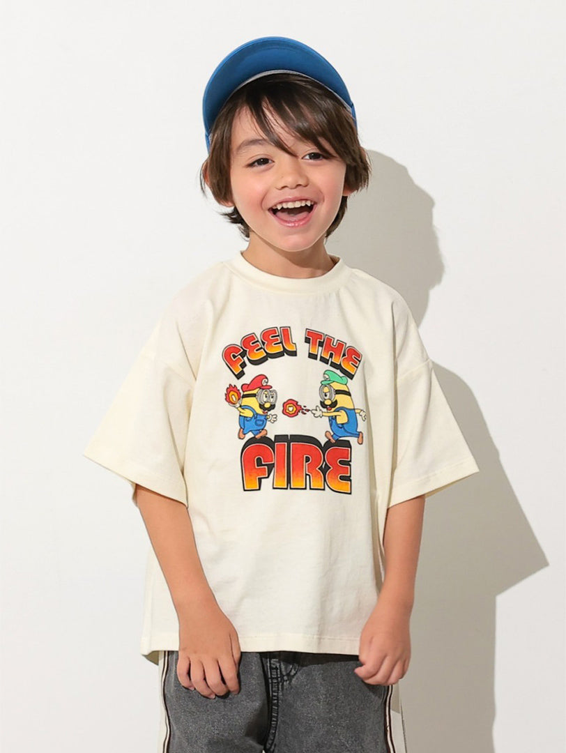ocean&ground FUN! FUN! FUN!プリントTシャツ