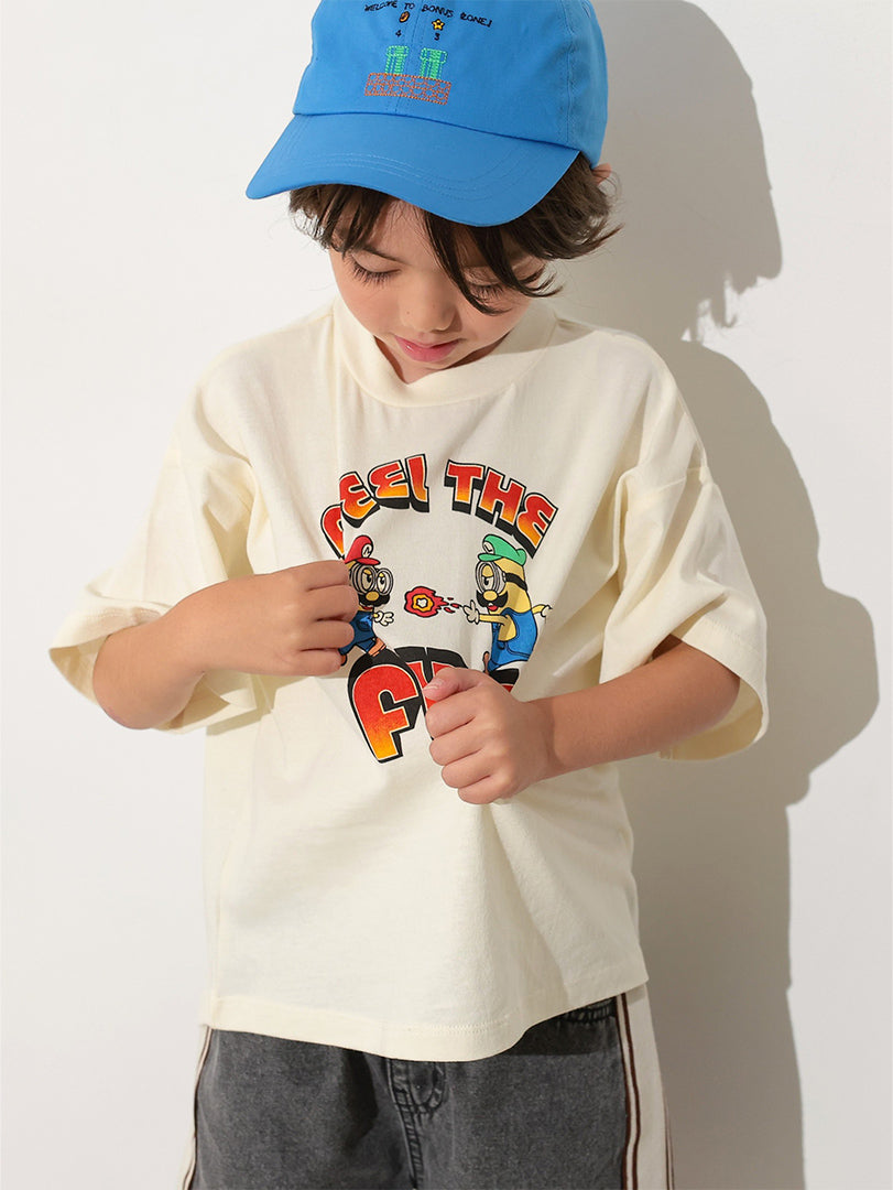 ocean&ground FUN! FUN! FUN!プリントTシャツ