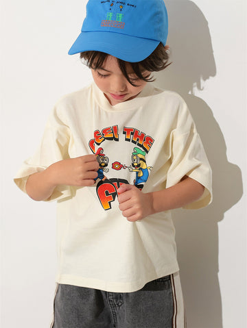 ocean&ground FUN! FUN! FUN!プリントTシャツ