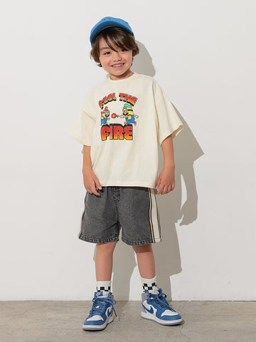 ocean&ground FUN! FUN! FUN!プリントTシャツ