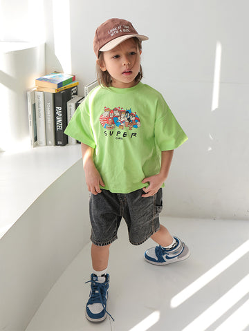 ocean&ground FUN! FUN! FUN!プリントTシャツ