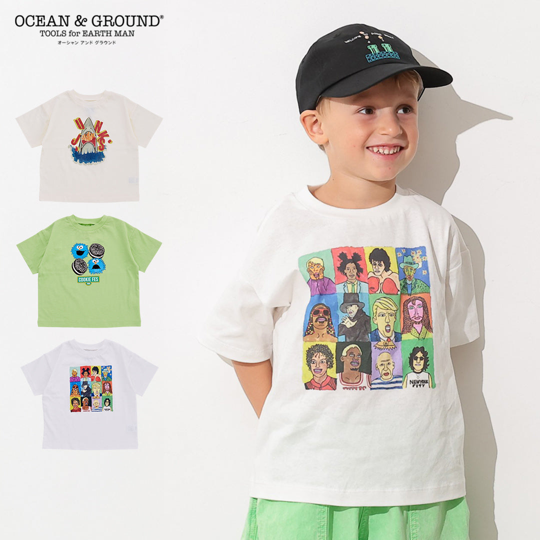 ocean&ground シティプリントTシャツ