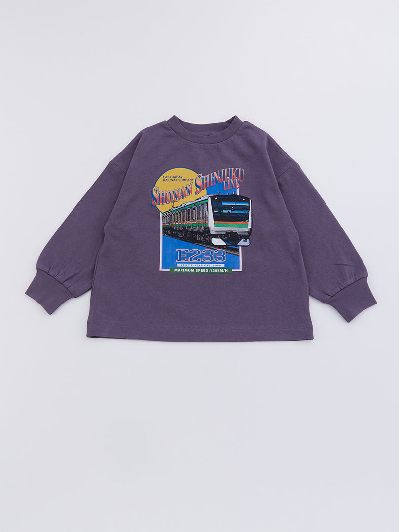 ocean&ground JR湘南新宿ラインプリントロンT