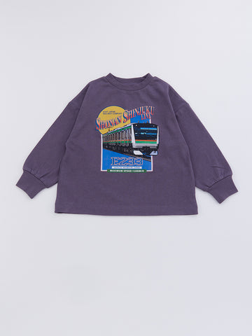 ocean&ground JR湘南新宿ラインプリントロンT